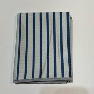 Norwex Window Cloth Blue Stripe NWOT